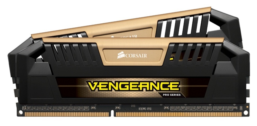 رم کورسیر Vengeance Pro Gold 16GB 8GBx2 2400Mhz CL11 DDR3