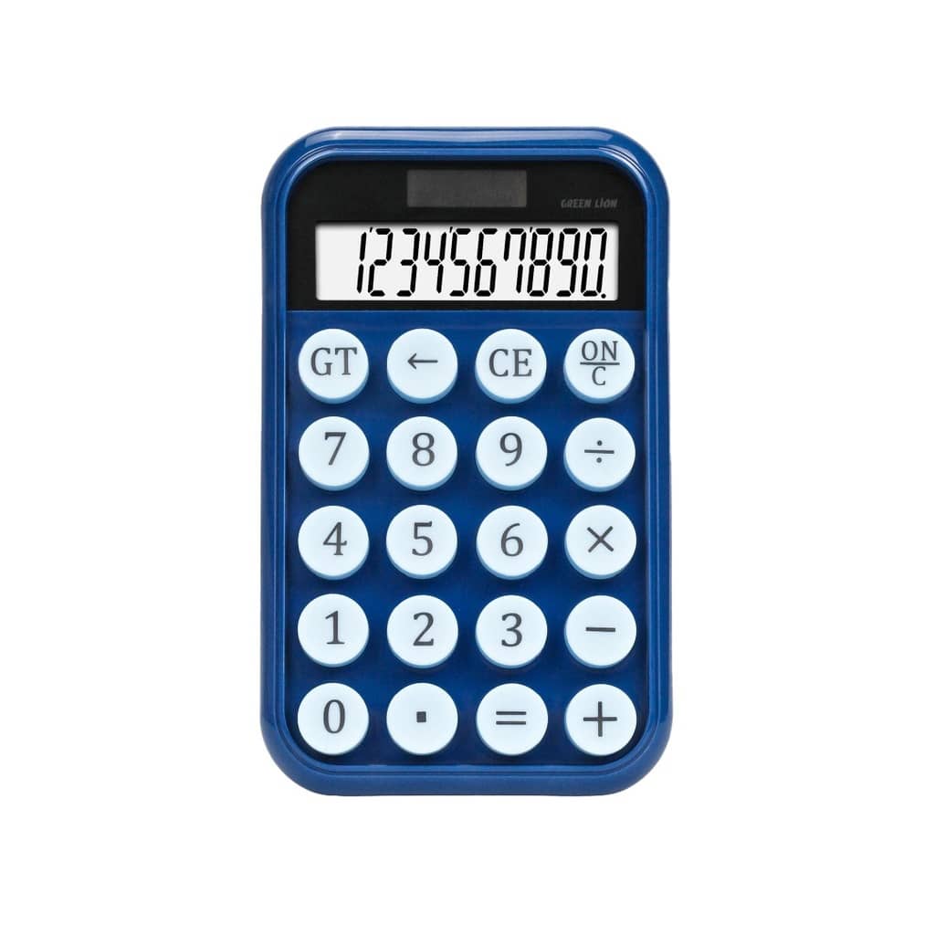 ماشین حساب جیبی گرین لاین مدل Green Lion Pocket Calculator GNPOCAL10BL