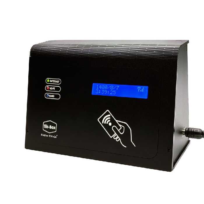 دستگاه حضور و غیاب تیک باکس مدل  Tik-Box TIK-CA 