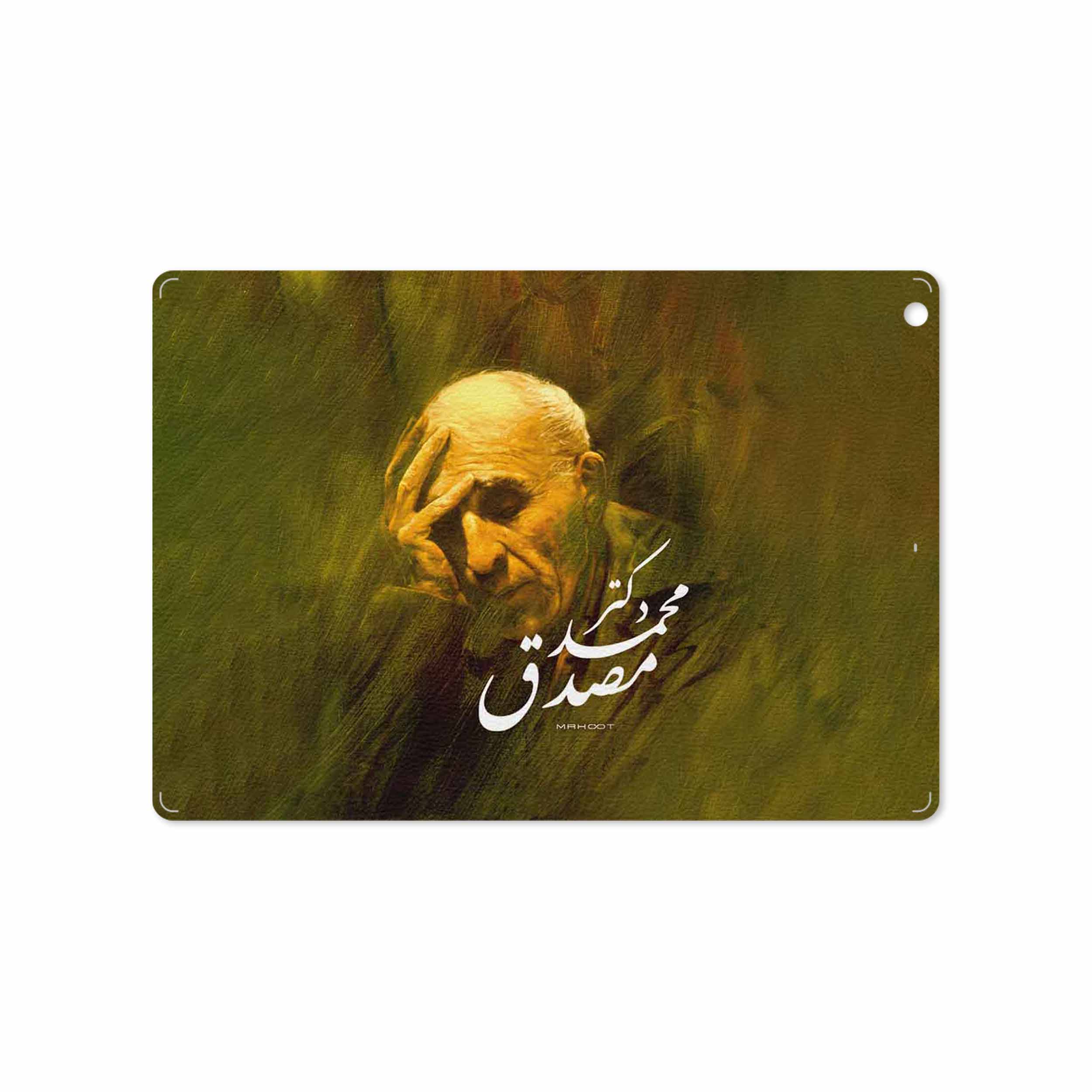 برچسب پوششی ماهوت مدل Dr-Mosadeq مناسب برای تبلت اپل iPad Air 2013 A1476