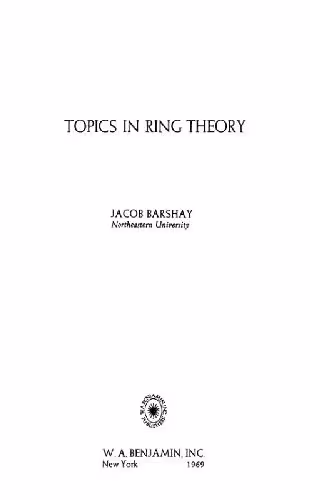 خرید و دانلود نسخه کامل کتاب Topics in ring theory