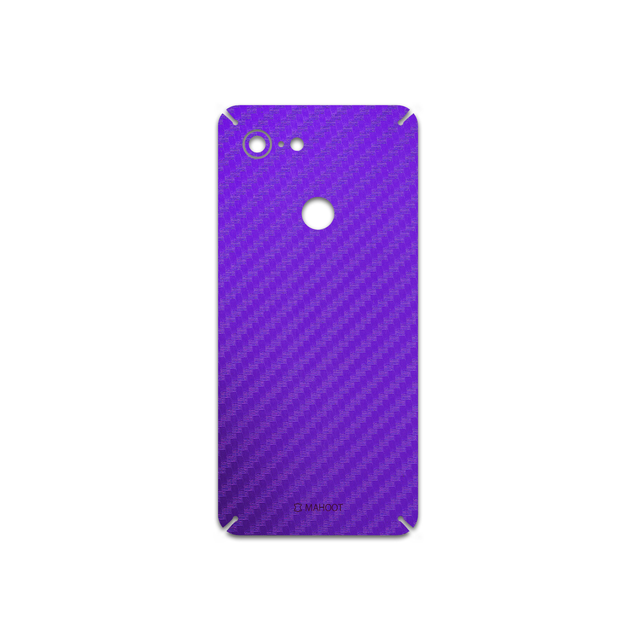 برچسب پوششی ماهوت مدل Purple-Fiber مناسب برای گوشی موبایل گوگل Pixel 3