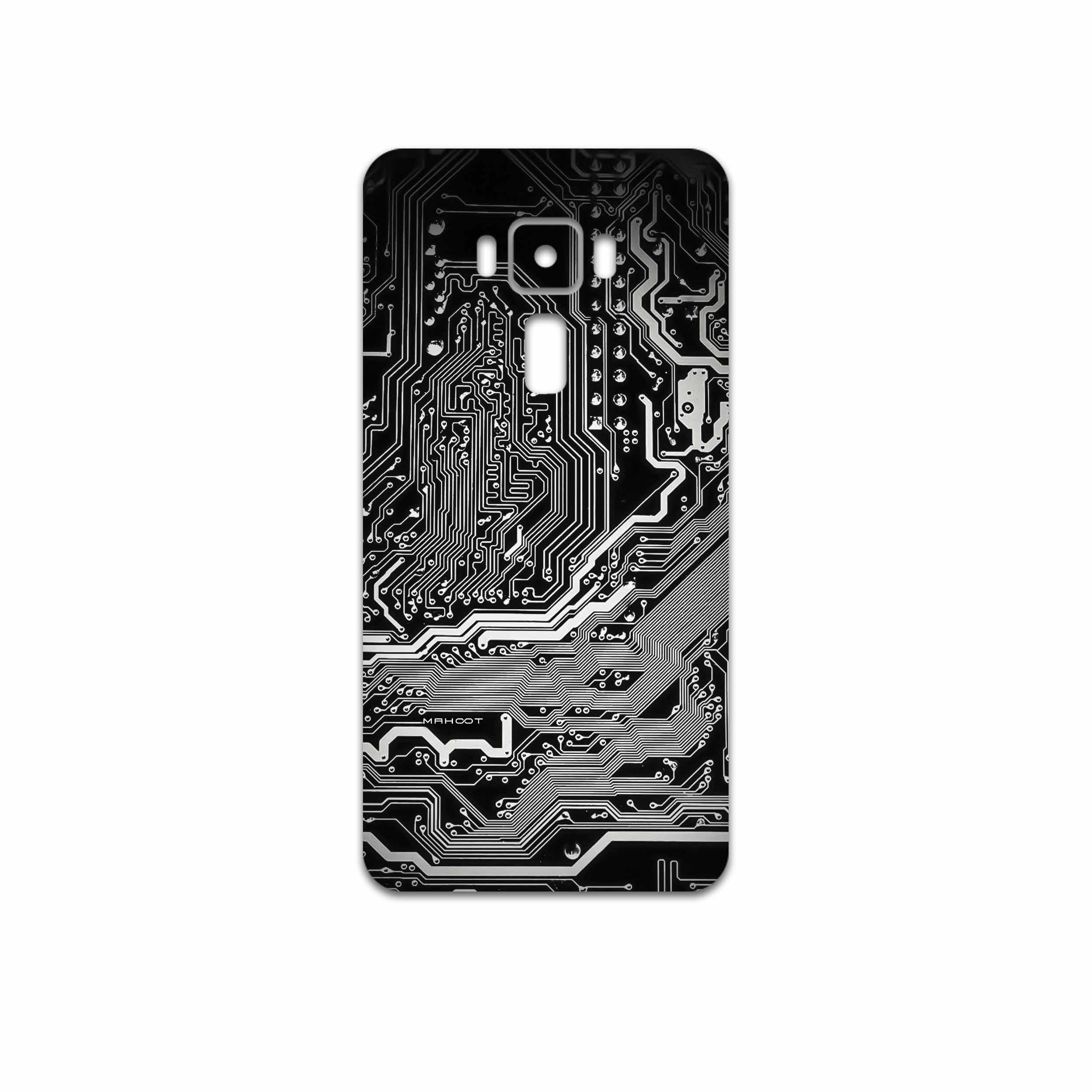 برچسب پوششی ماهوت مدل Black Printed Circuit Board مناسب برای گوشی موبایل ایسوس Zenfone 3 ZE552KL