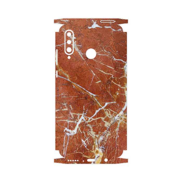 برچسب پوششی ماهوت مدل Red Marble-FullSkin مناسب برای گوشی موبایل هوآوی P30 Lite (48 MP Camera)