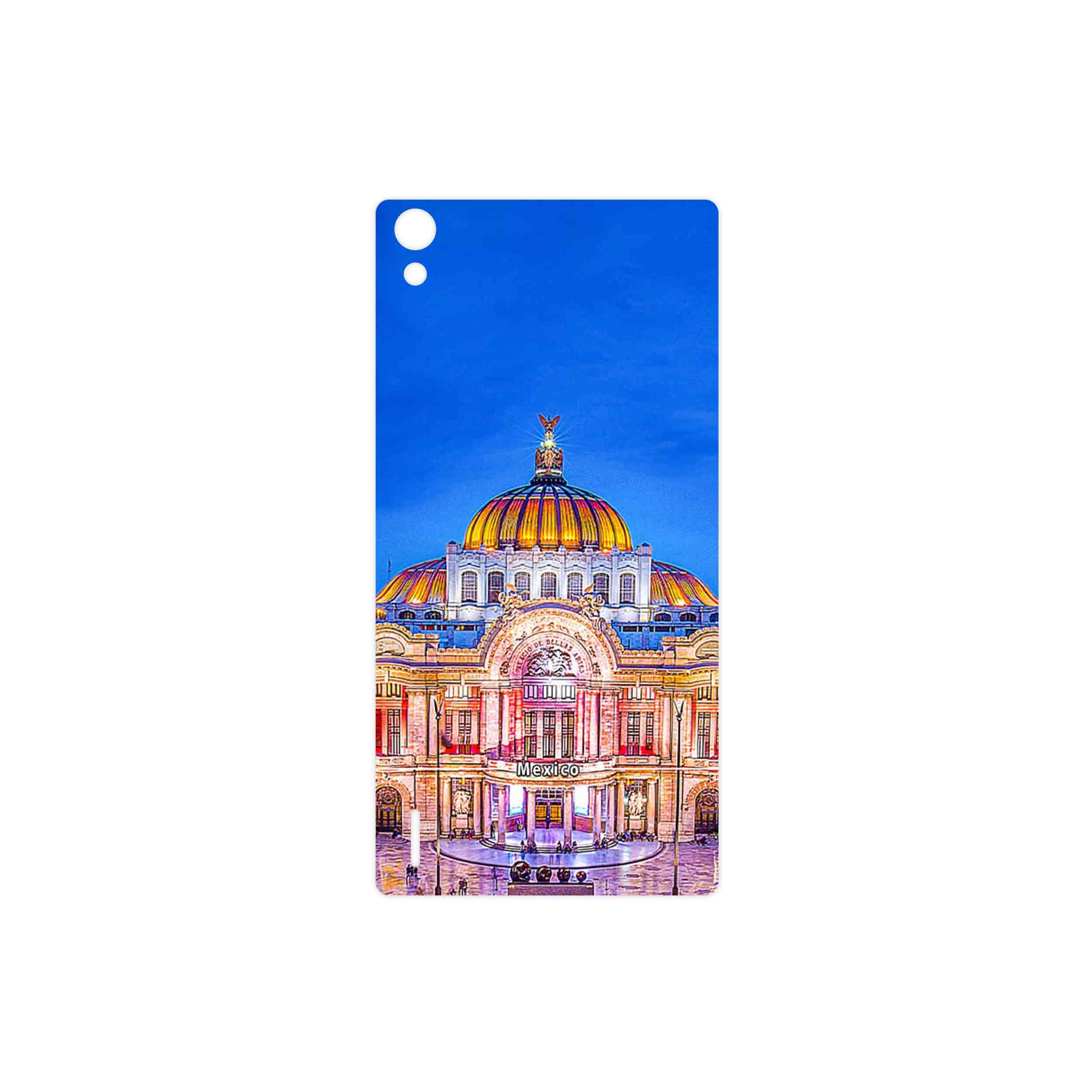 برچسب پوششی ماهوت مدل Mexico City مناسب برای گوشی موبایل هوآوی Ascend P7