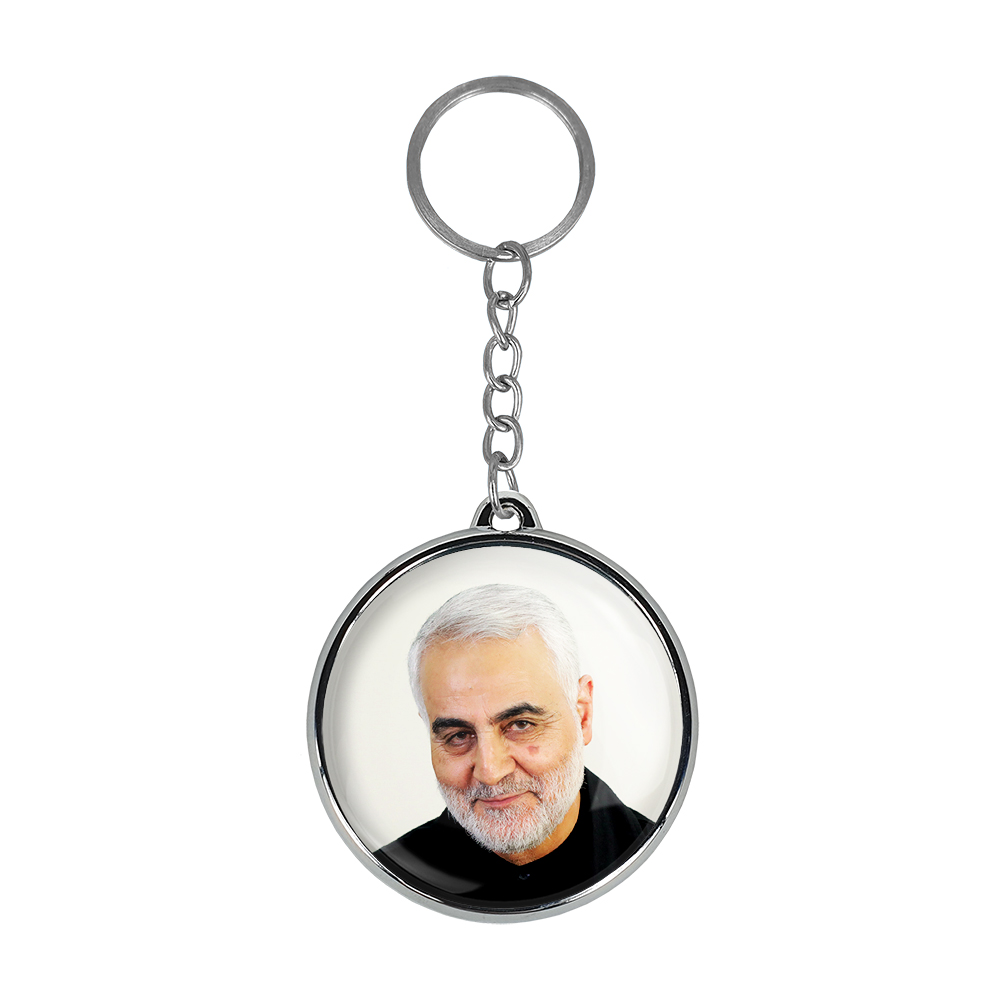 جاکلیدی خندالو طرح سردار قاسم سلیمانی مدل دوطرفه کد 1259912604