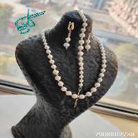 خرید سرویس مارک ژوپینگ طرح مرواریدی کیفیت عالی رنگ ثابت کد 2215205 - ردگل