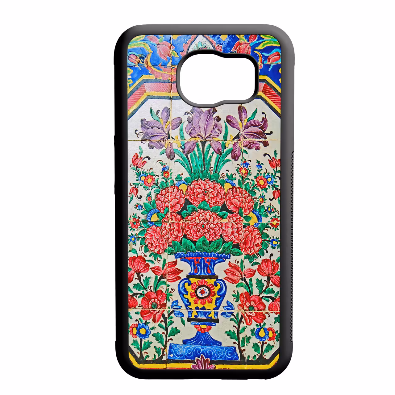 کاور طرح کاشی کد 0675 مناسب برای گوشی موبایل سامسونگ galaxy s6 edge