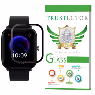 محافظ صفحه نمایش تراستکتور مدل PMTA-Glass مناسب برای ساعت هوشمند آمازفیت Bip U Pro