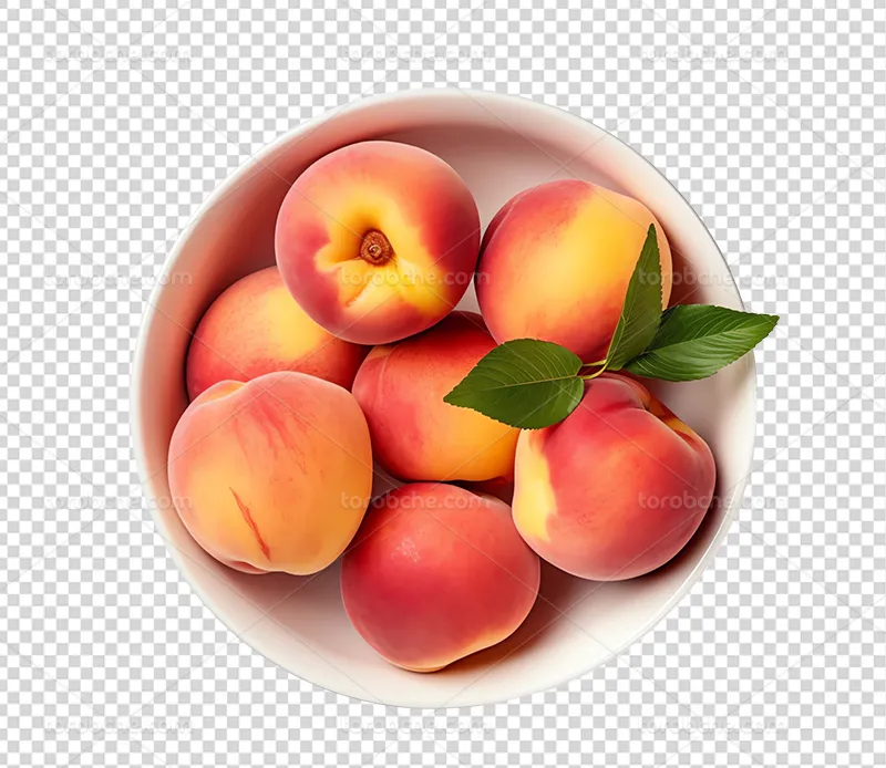 عکس PNG هلو تازه | گرافیک با طعم تربچه