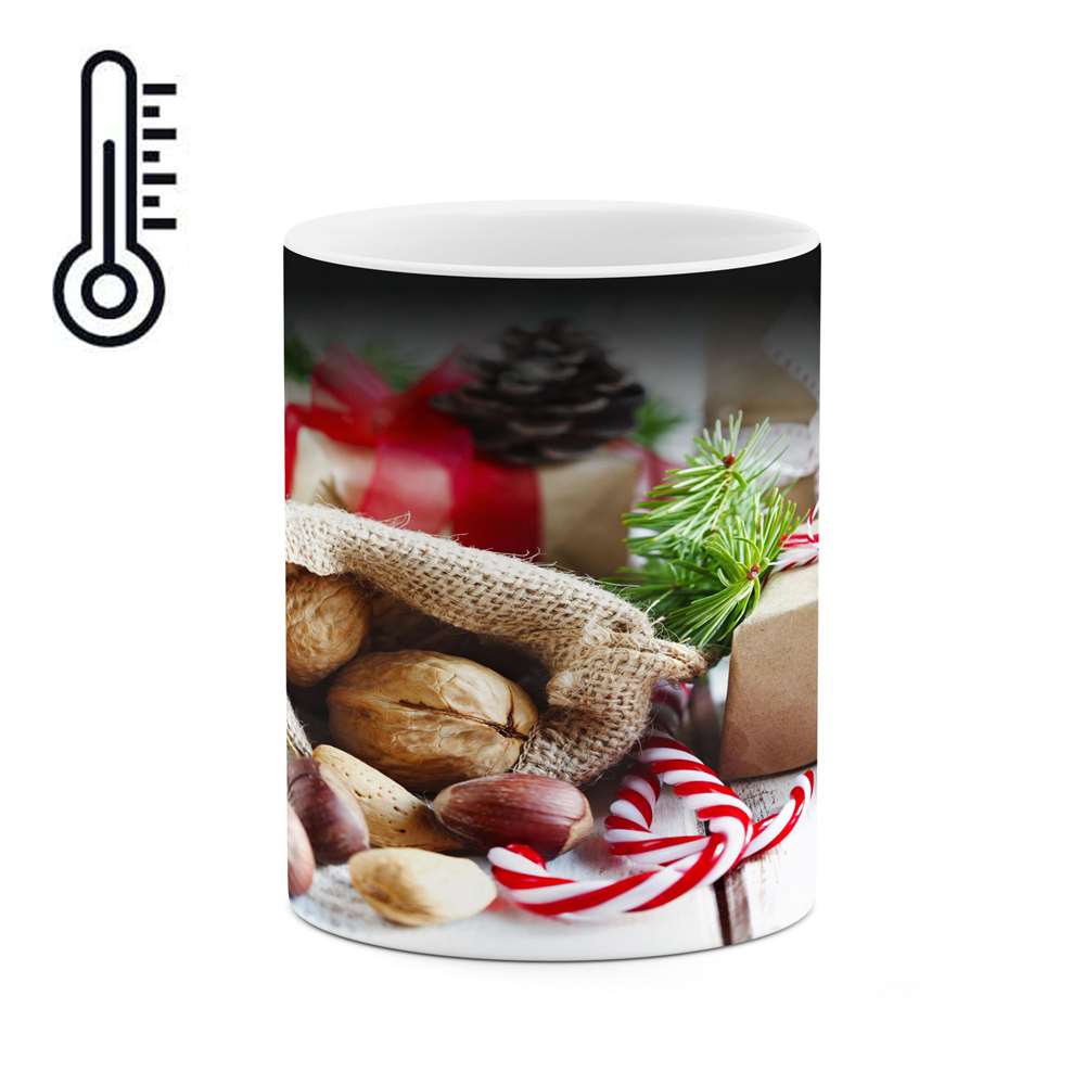 ماگ حرارتی کاکتی طرح کریسمس مدل mgh17089