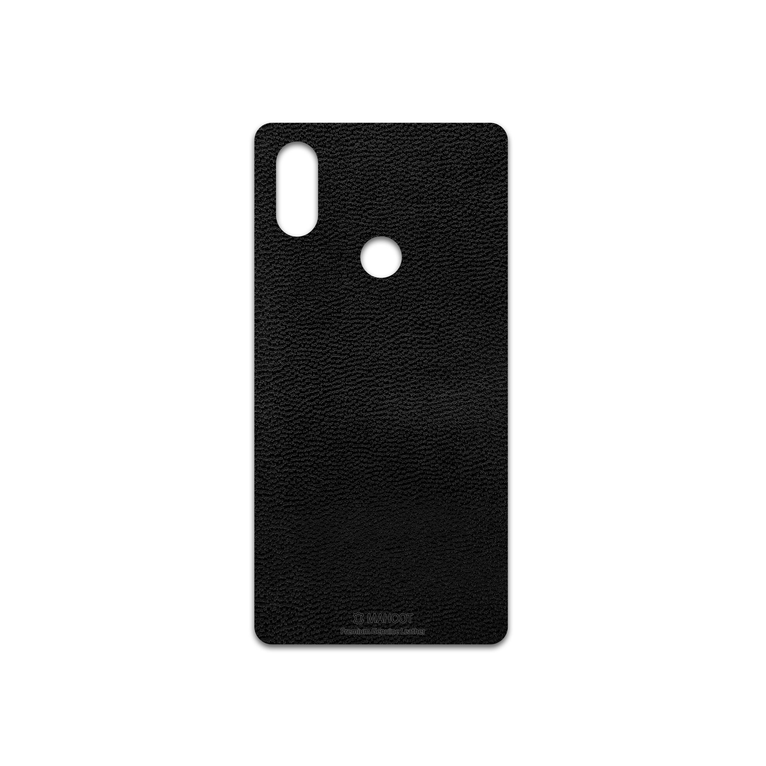 برچسب پوششی ماهوت مدل Black-Leather مناسب برای گوشی موبایل شیائومی Mi 8 SE