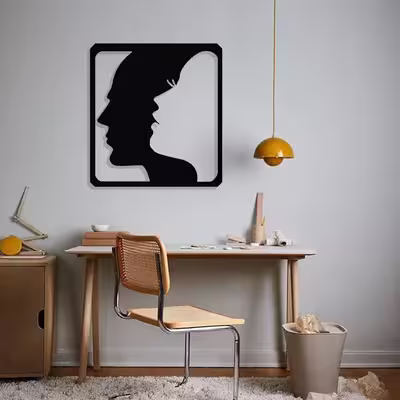 دیوارکوب مدل چهره کد DM-0006