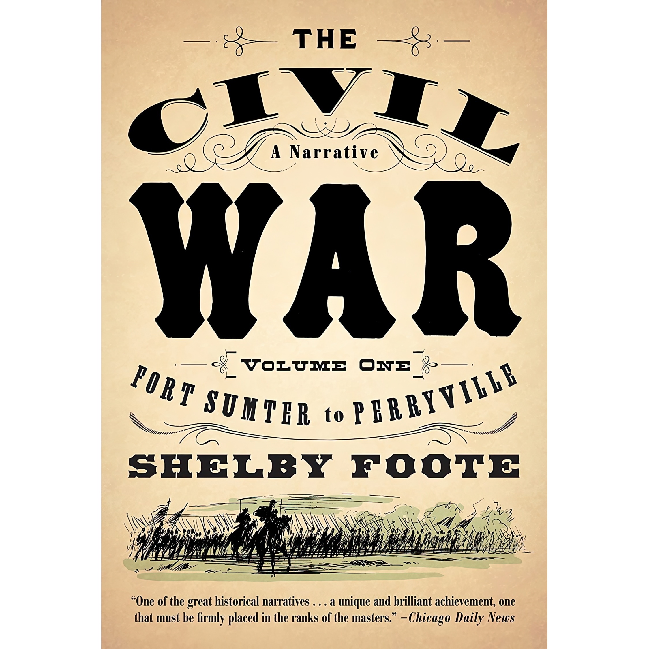 کتاب The Civil War اثر Shelby Foote انتشارات Vintage Books