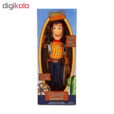 عروسک دیزنی مدل TALKING WOODY SHERIFF ارتفاع 40 سانتی متر