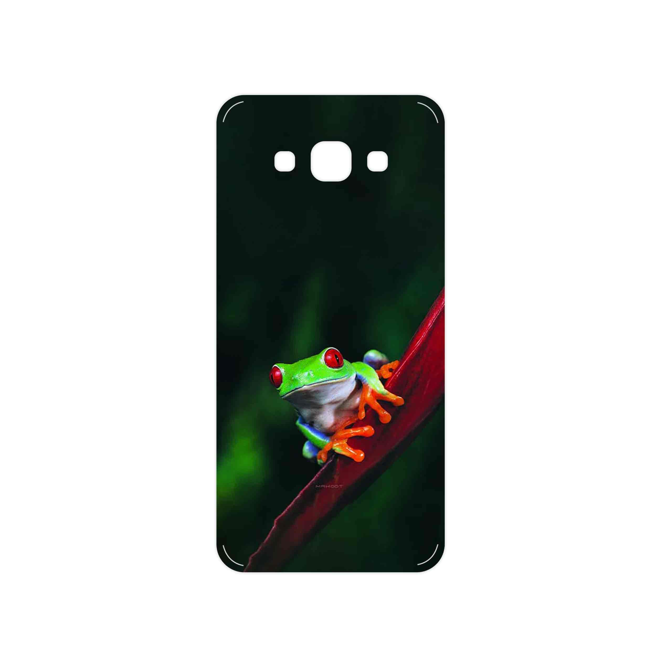 برچسب پوششی ماهوت مدل Frog مناسب برای گوشی موبایل سامسونگ Galaxy A8