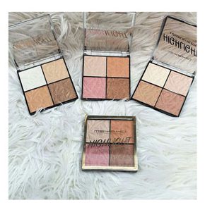 پالت هایلایتر چهار رنگ MSYAHO