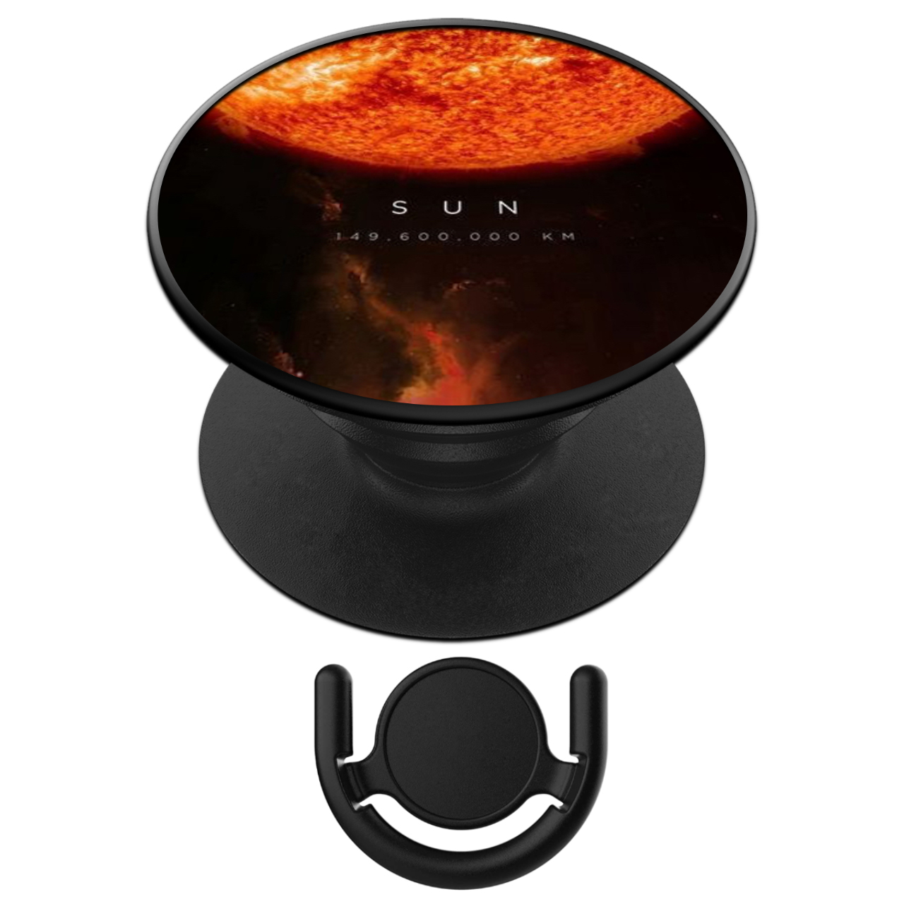 پایه نگهدارنده گوشی موبایل پاپ سوکت آکام مدل APSC0001783 به همراه پاپ کلیپ