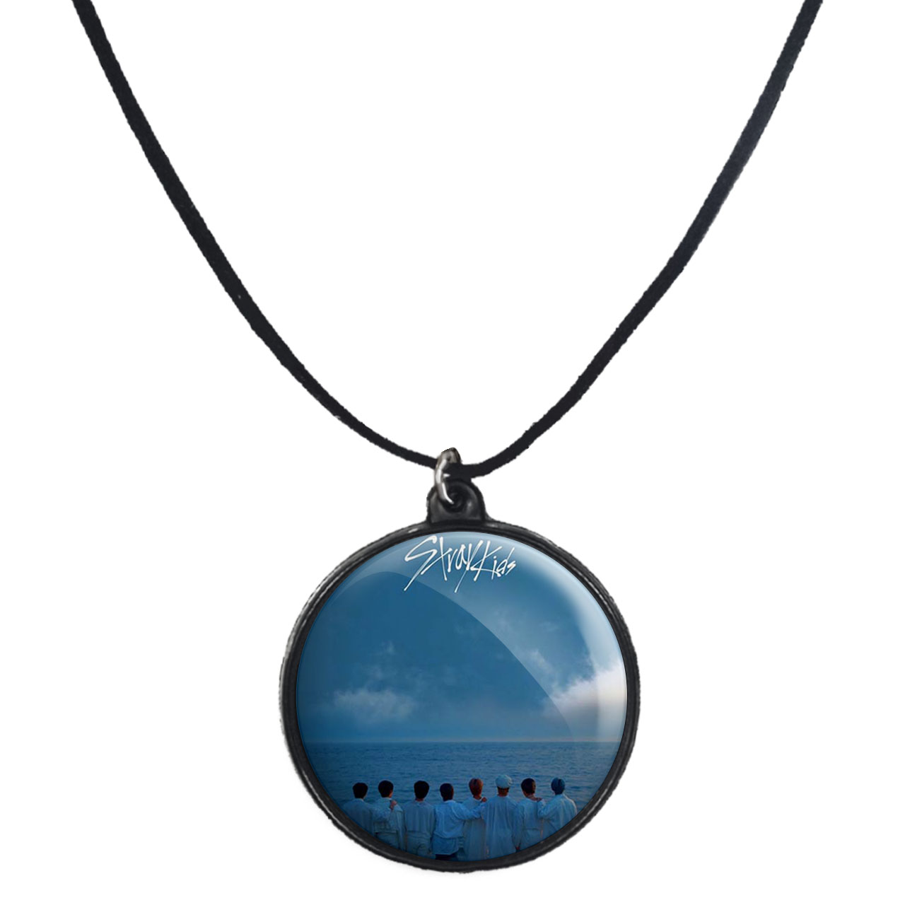 گردنبند پرمانه طرح straykids کد pmb.12182مدل دو طرفه