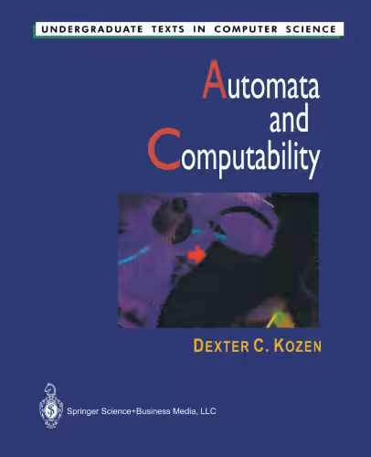 خرید و دانلود نسخه کامل کتاب Automata and Computability
