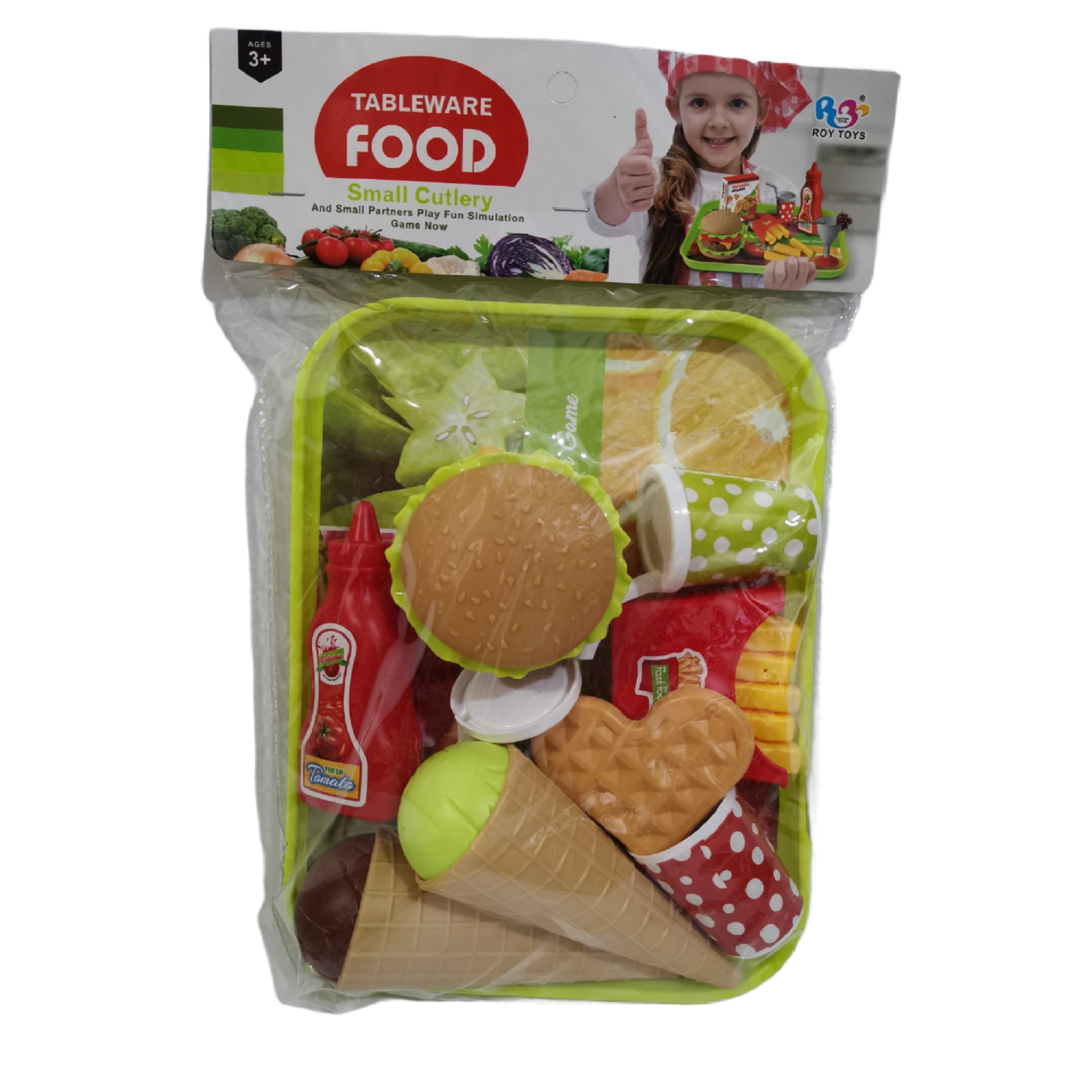 ست اسباب بازی فست فود مدل سینی اسپیشیال کد 8813