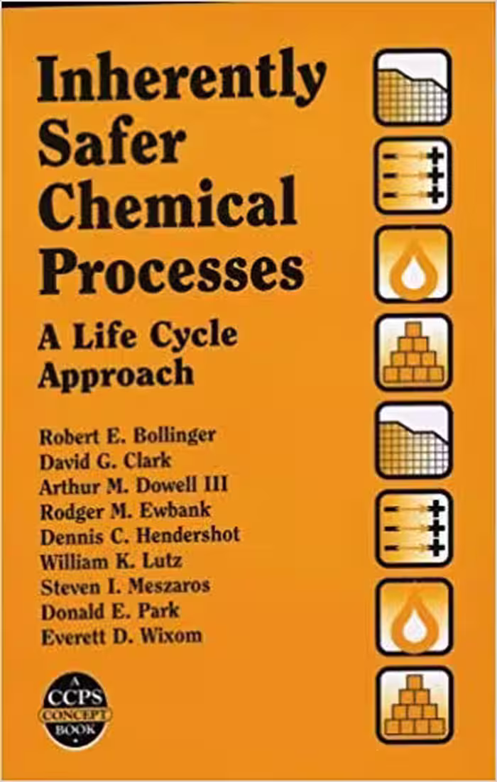 󾕇 دانلود کتاب Inherently Safer Chemical Processes, A Life Cycle Approach, 1997 - دانلود کتاب های دانشگاهی