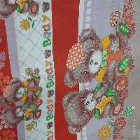 پارچه ملحفه ای کارتونی آرزو 