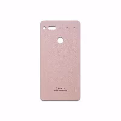 برچسب پوششی ماهوت مدل Rose Gold Leather مناسب برای گوشی موبایل اسنشال PH1