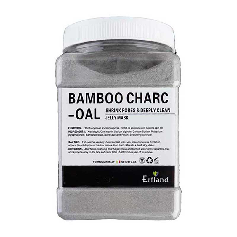 ماسک هیدروژلی زغال بامبو ارفلند Erfland حجم 700 گرم