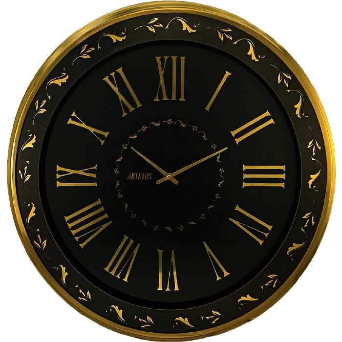 ساعت دیواری آرتمیس کد 2034 Gold طلایی