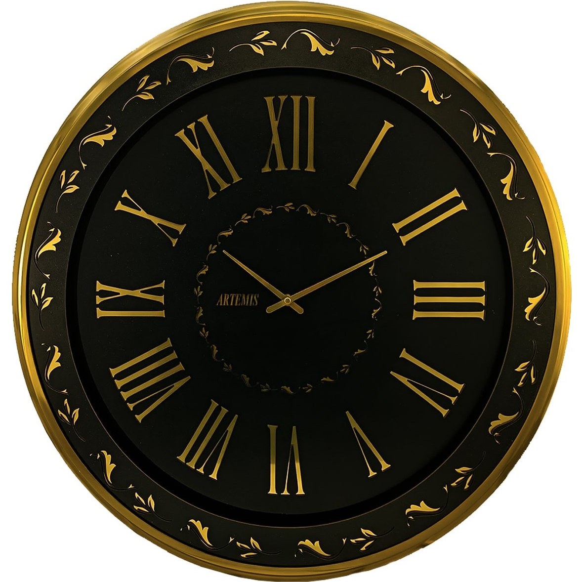 ساعت دیواری آرتمیس کد 2034 Gold طلایی