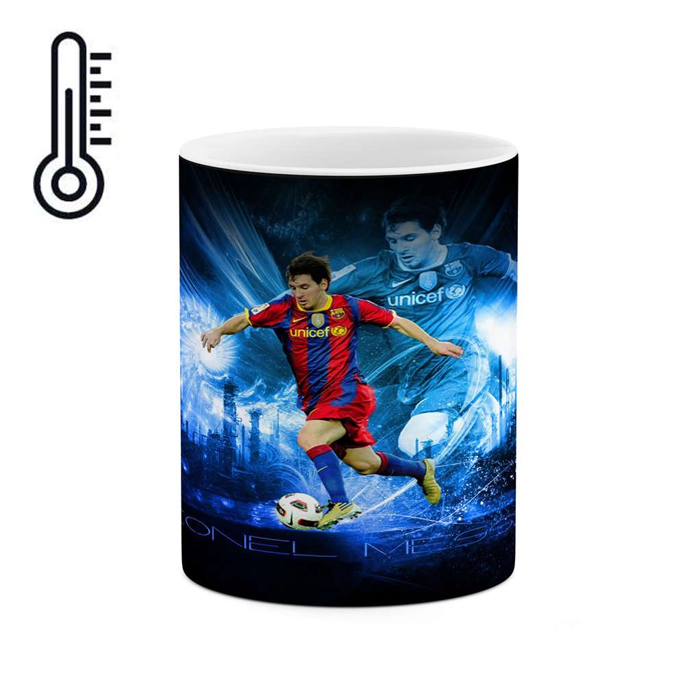 ماگ حرارتی کاکتی طرح لیونل مسی مدل mgh12353