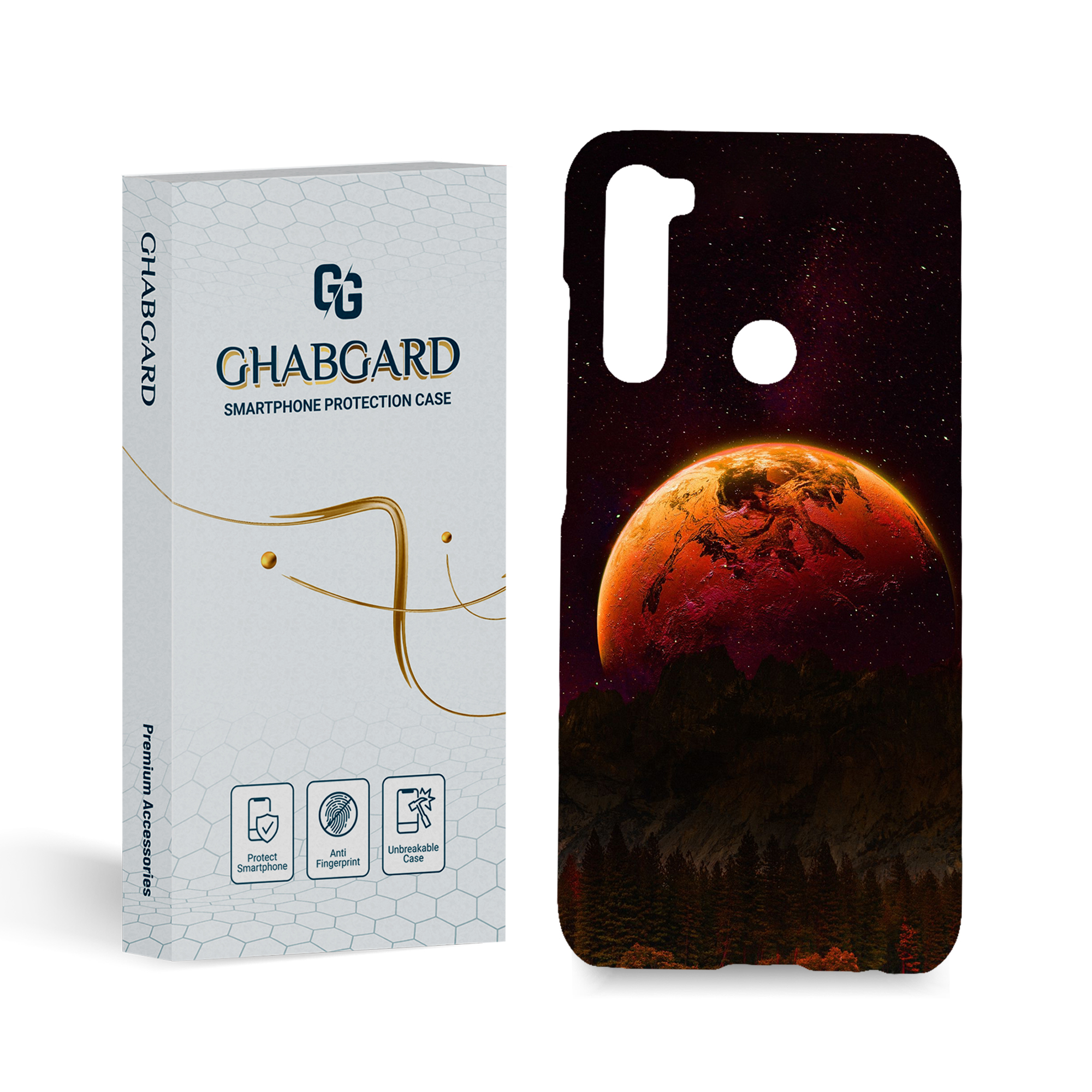 کاور قاب گارد مدل پسرانه مناسب برای گوشی موبایل شیائومی mi note 8