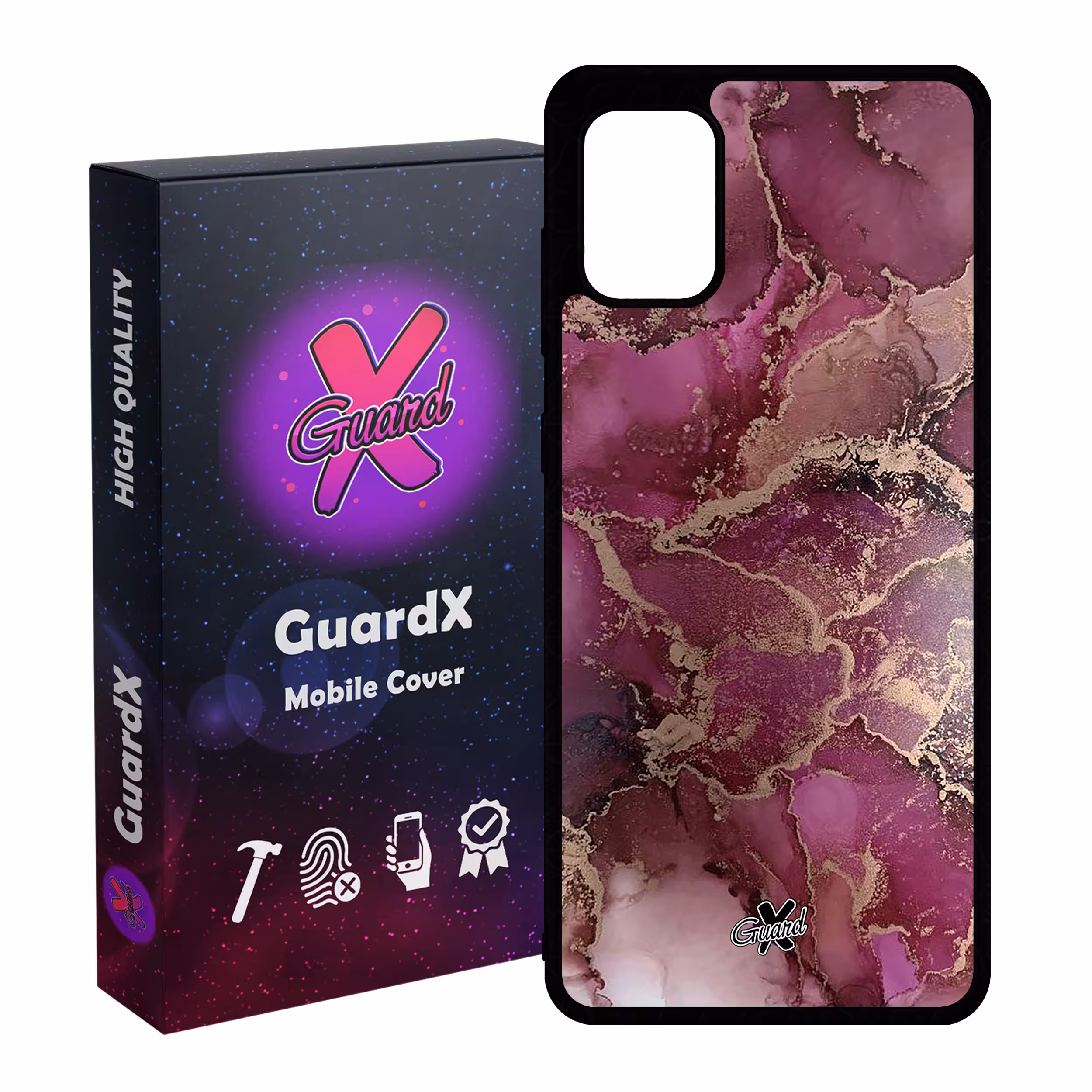 کاور گارد ایکس طرح ماربل مدل Glass10271 مناسب برای گوشی موبایل سامسونگ Galaxy A31