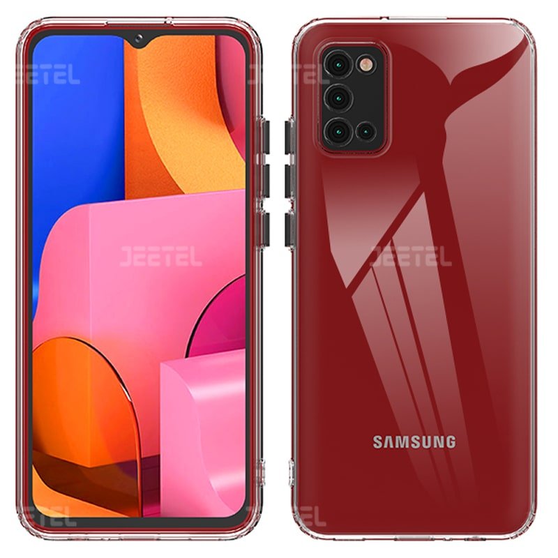 قاب گوشی Samsung Galaxy A03S مدل ژله ای محافظ لنزدار