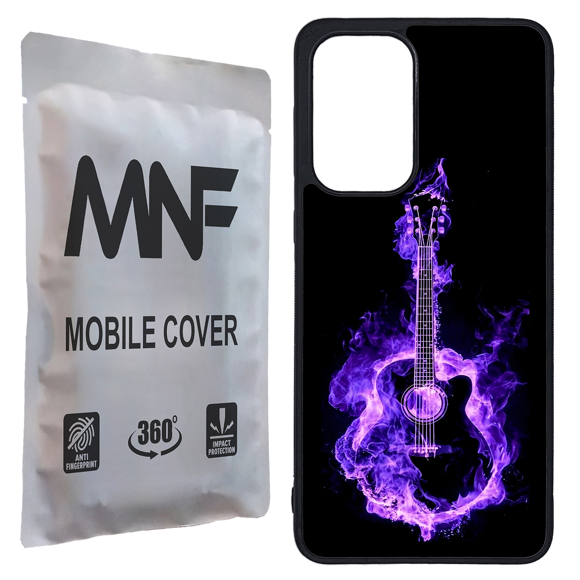 کاور ام ان اف طرح گیتار کد P-008 مناسب برای گوشی موبایل سامسونگ Galaxy A33 / A33 5G