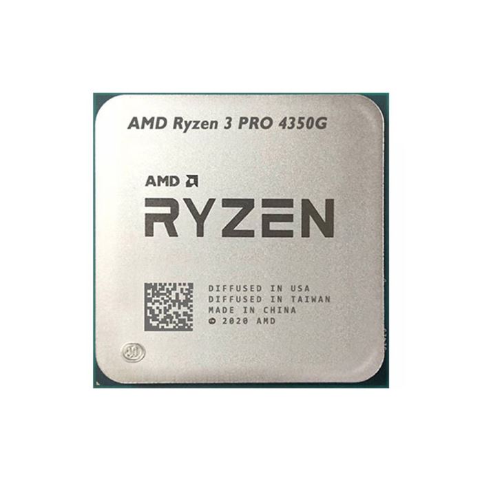 پردازنده CPU ای ام دی بدون باکس مدل Ryzen 3 PRO 4350G با سوکت AM4 و فرکانس 3.8 گیگاهرتز