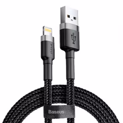 کابل تبدیل USB به لایتنینگ باسئوس مدل Cafule-Rg1 طول 3 متر 