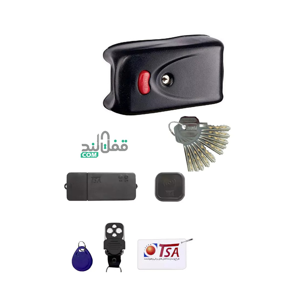 قفل برقی کاویان دوشیار هوشمند - فروشگاه اینترنتی قفل لند