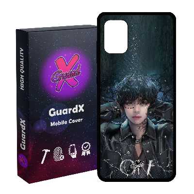 کاور گارد ایکس طرح Girl مدل Glass10374 مناسب برای گوشی موبایل سامسونگ Galaxy A71