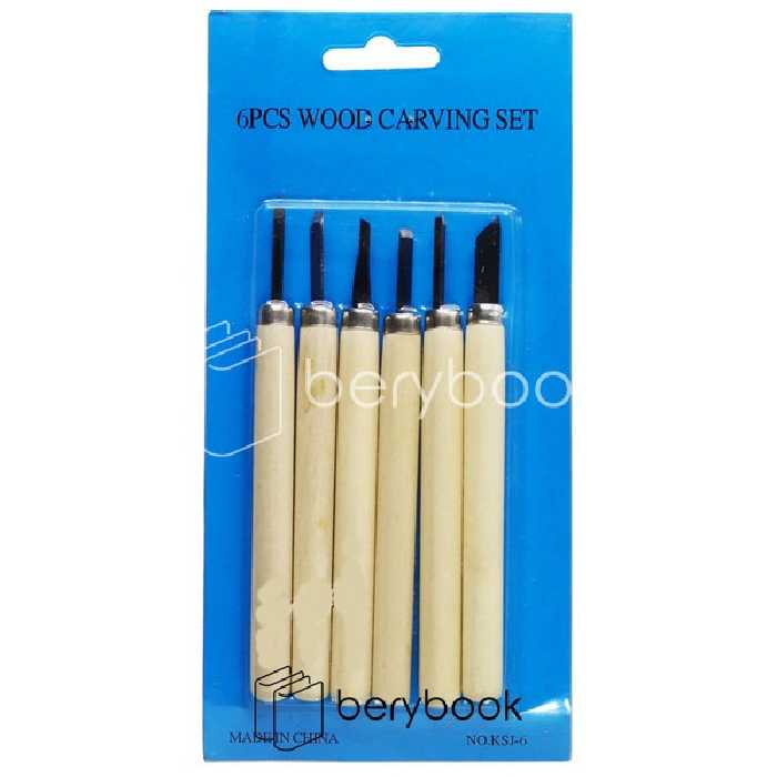 مغار / دسته چوبی / 6 عددی