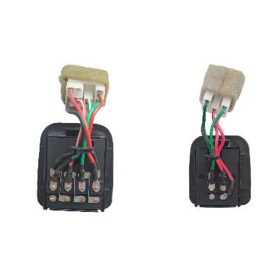 کلید شیشه بالابر تک لایت مناسب برای پراید بسته 2 عددی