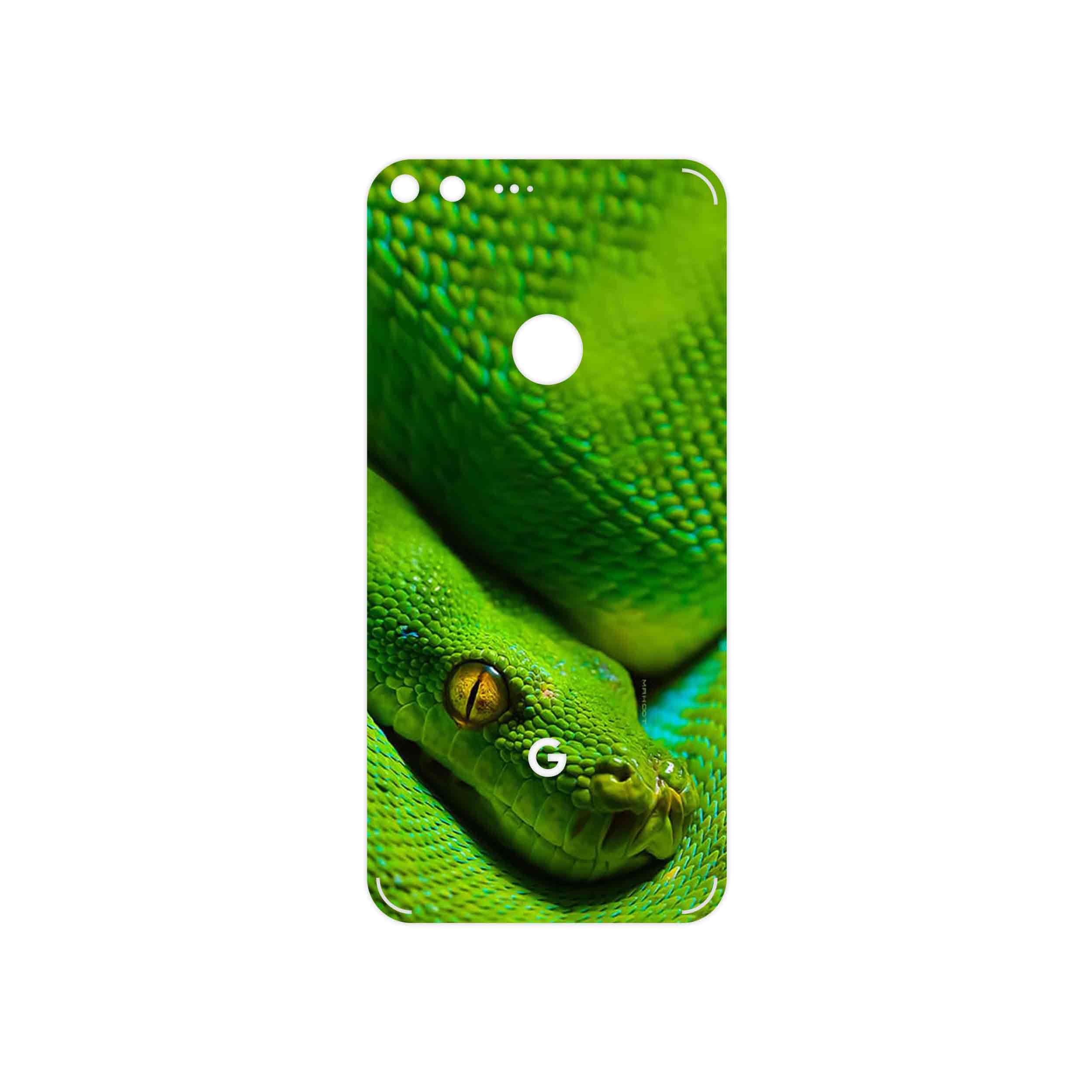 برچسب پوششی ماهوت مدل Snake مناسب برای گوشی موبایل گوگل Pixel XL