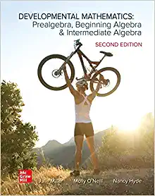 خرید و دانلود نسخه کامل کتاب Developmental Mathematics: Prealgebra, Beginning Algebra, &amp; Intermediate Algebra (2nd Edition) [2021] - PDF