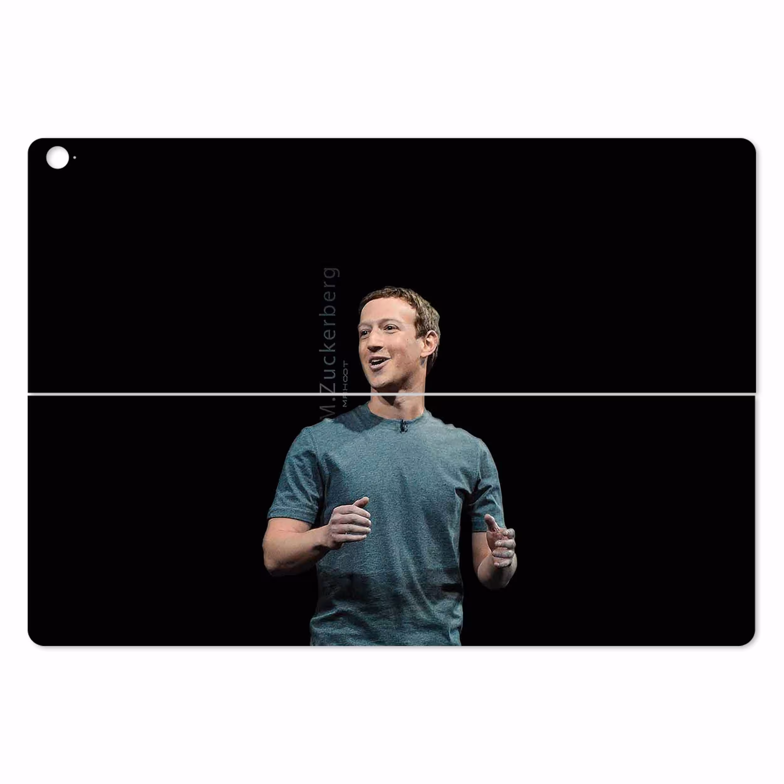 برچسب پوششی ماهوت مدل Mark Zuckerberg مناسب برای تبلت ایسوس Transformer 3 Pro 2016