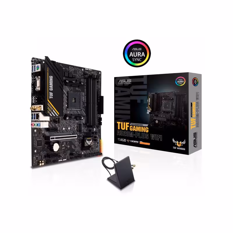 مادربرد ایسوس مدل TUF GAMING A520M-PLUS WIFI D4 سوکت AM4