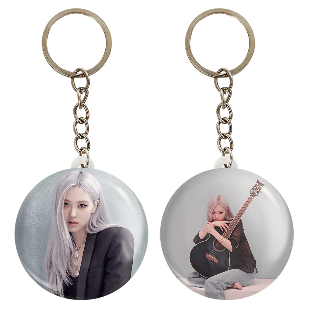 جاکلیدی خندالو مدل رزی گروه بلک پینک کد 31033107 مجموعه 2 عددی