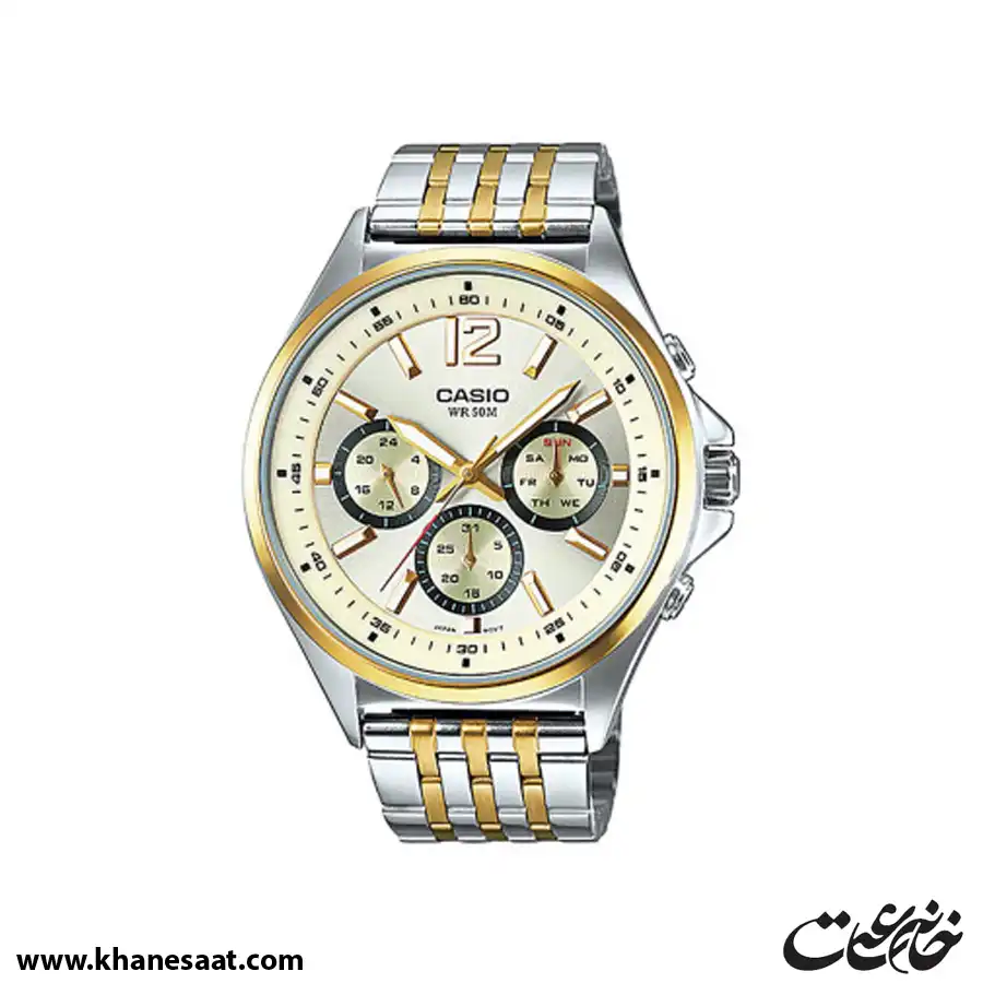 ساعت مچی مردانه کاسیو مدل MTP-E303SG-9A
