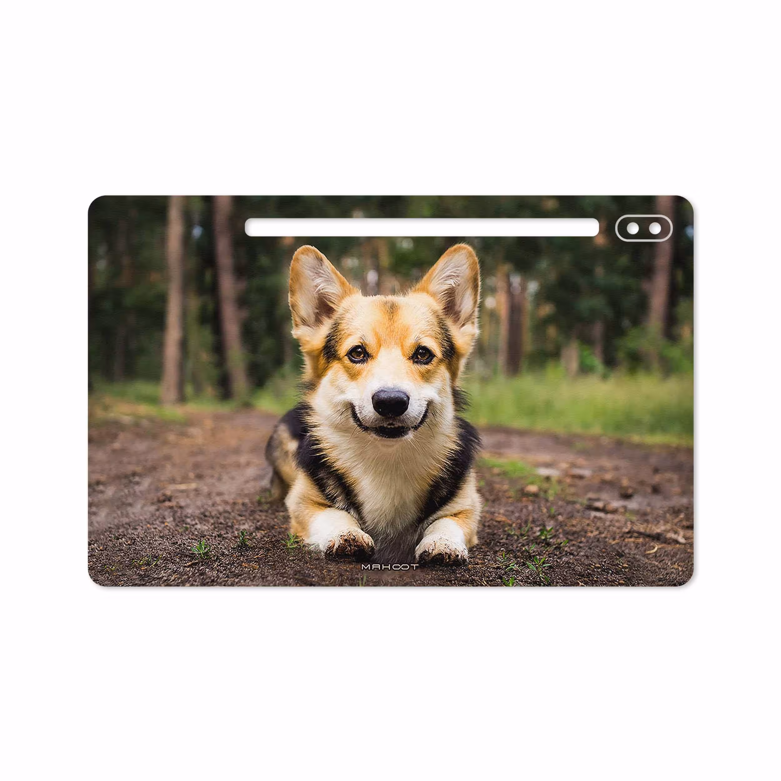 برچسب پوششی ماهوت مدل Dog-2 مناسب برای تبلت سامسونگ Galaxy Tab S6 2019 SM-T865