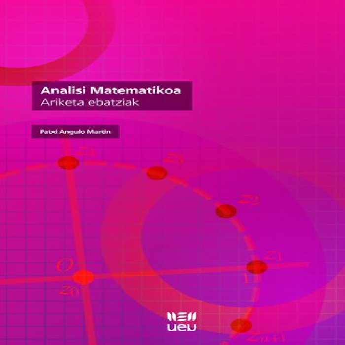 خرید و دانلود نسخه کامل کتاب Analisi Matematikoa